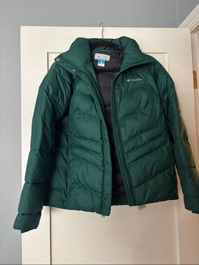 Columbia Forest Green Puffer Jacket